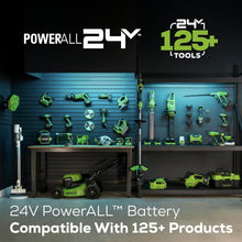 Load image into Gallery viewer, Efficient 24V Leaf Blower with Tool-less Transition &amp; Comfort Grip Handle