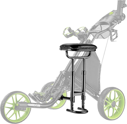 CaddyLite EZ Seat Replacement - Removable Driver's Side Comfort in Black