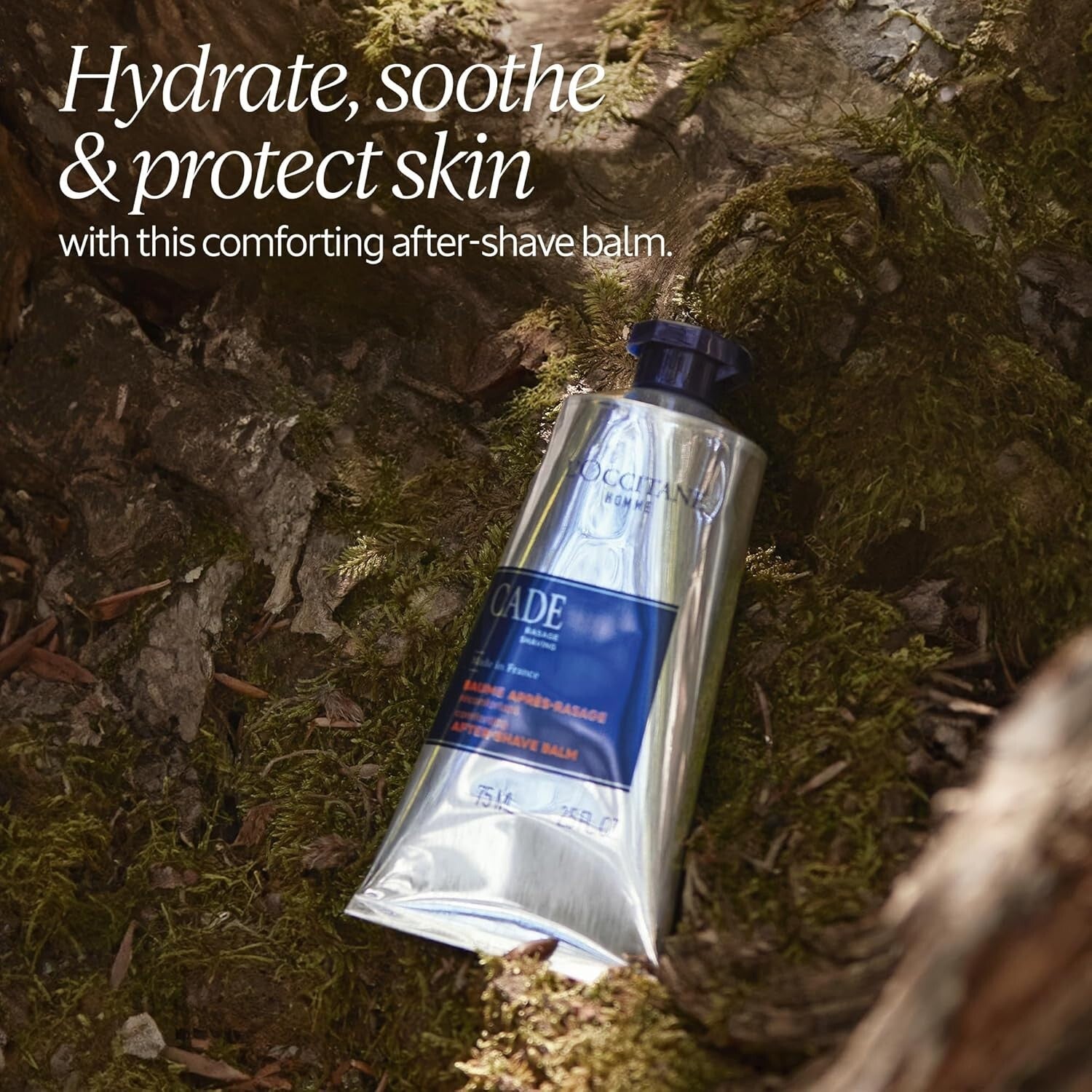 Hydrating After Shave Balm for Sensitive Skin - Vegan & Non-Greasy, 2.5 Oz