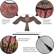Load image into Gallery viewer, Red Bird Scarer Kite with Adjustable 4m Pole - Effective Crop Protection