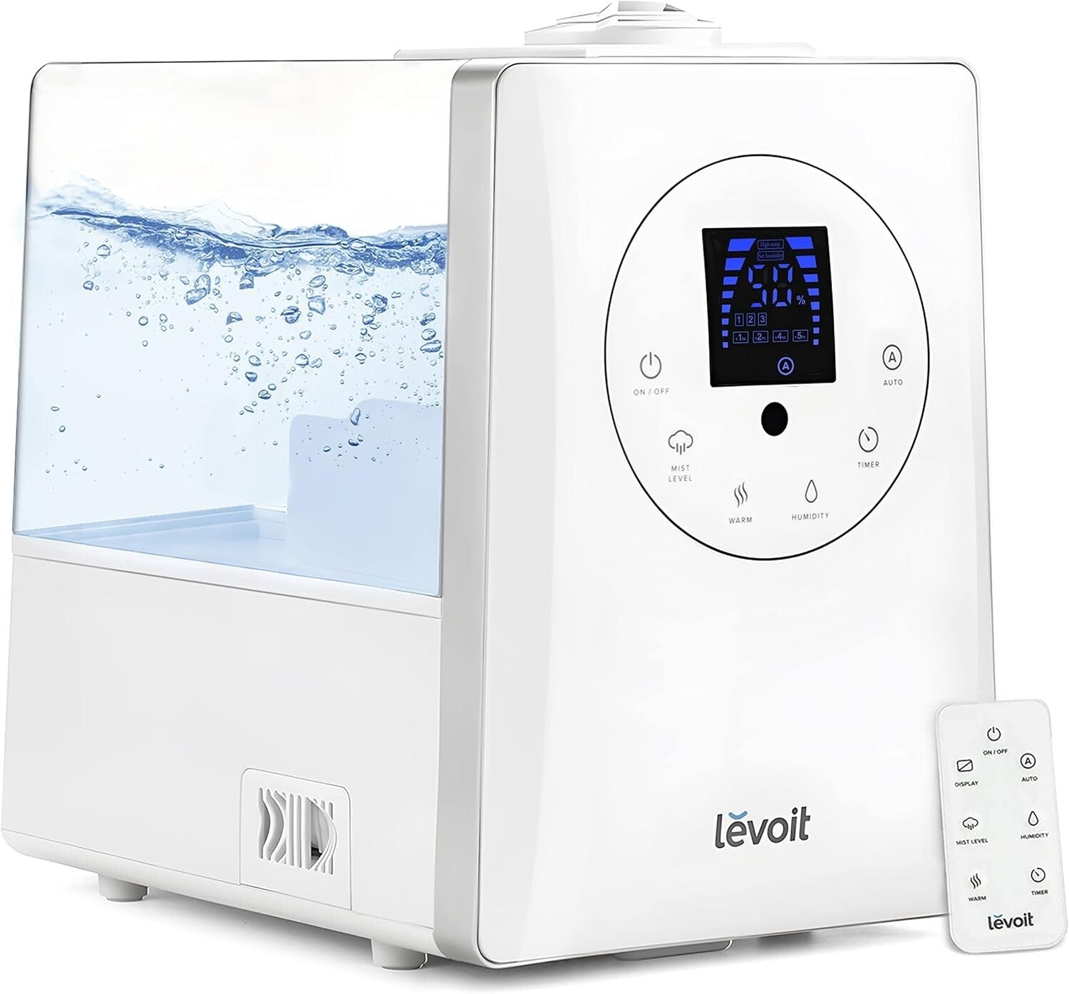 Effective 6L Home Humidifier: Adjustable Humidity Sensor & Essential Oils