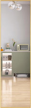 Load image into Gallery viewer, Stylish 59" x 16" Full-Length Gold Mirror - Ideal for Bedrooms and Living Rooms