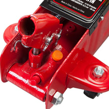 Load image into Gallery viewer, Durable 1.5 Ton Floor Jack with 360-Degree Swivel Casters &amp; Blow Mold Case
