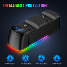 Load image into Gallery viewer, Wireless PS4 Controller 2 Pack with LED Charging Dock Station - Gaming Must-Have