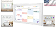 Load image into Gallery viewer, 15" Digital Family Calendar &amp; Interactive Chore Chart with Touchscreen Display
