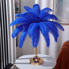 Load image into Gallery viewer, Natural 14-16 Inch Blue Ostrich Feathers - Perfect for Wedding Centerpieces