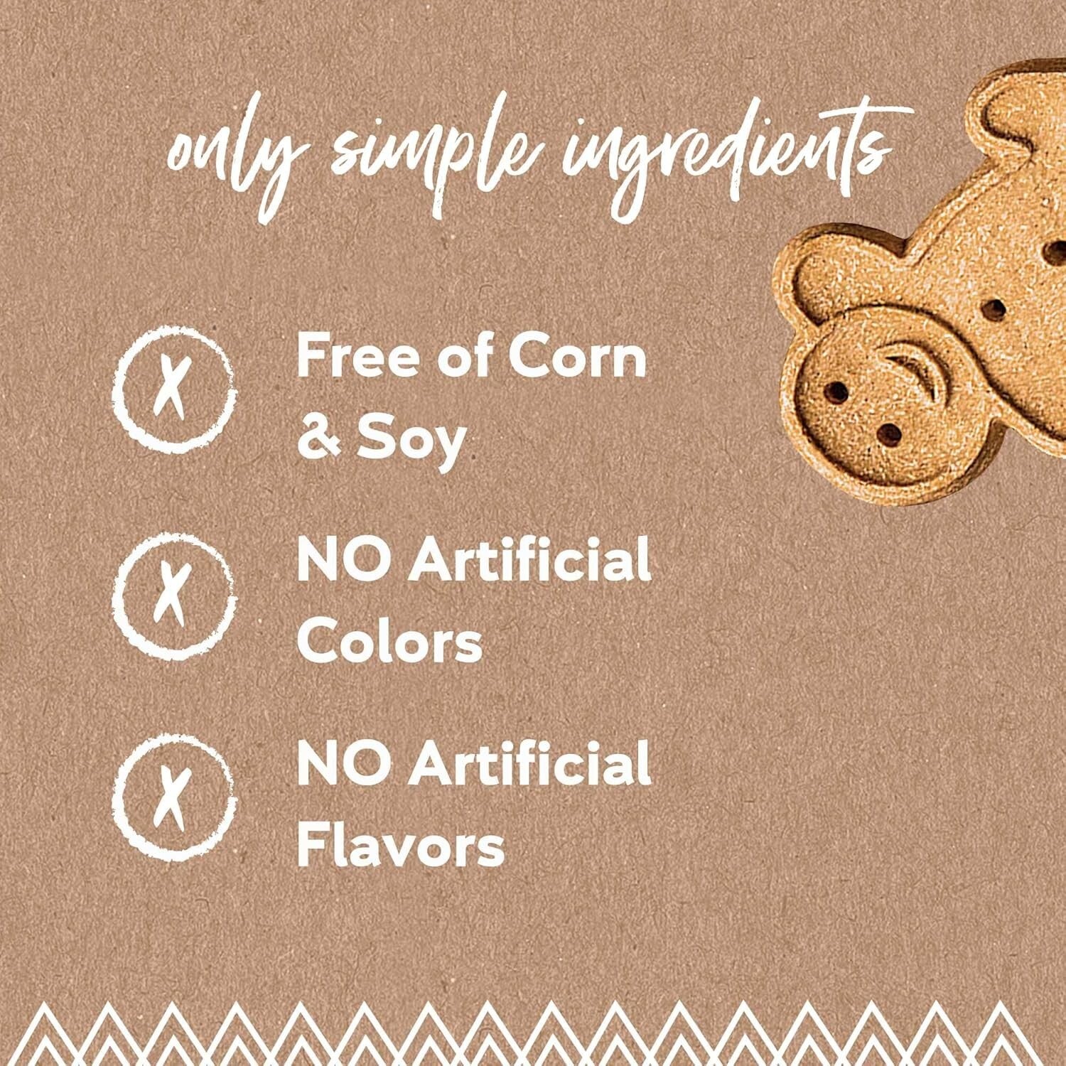 Premium Oven Baked Chicken Dog Treats - 1 lb for All Breeds, Crunchy & Delicious