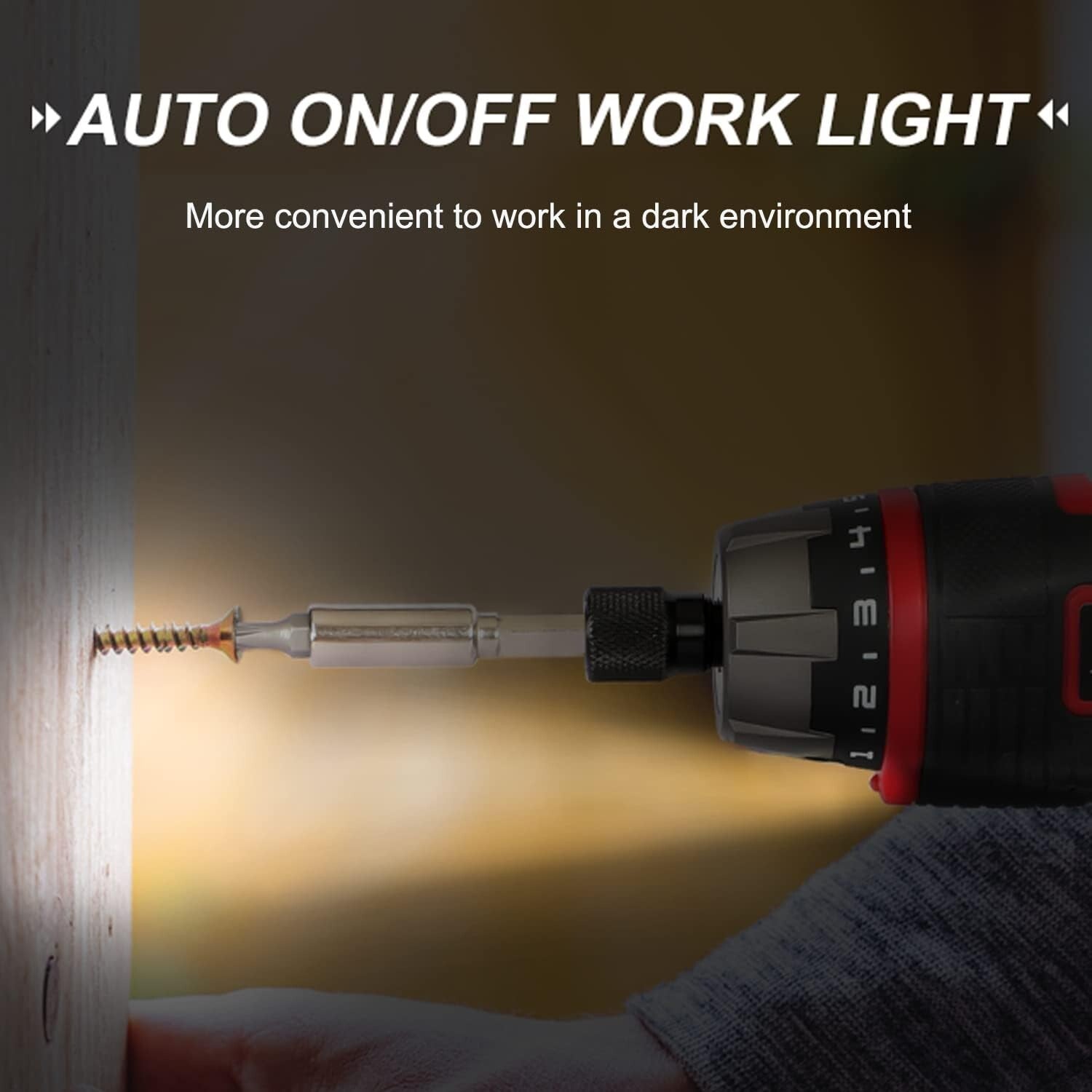 Compact 4V Electric Screwdriver Kit with 200 RPM Speed & Dual Position Handle