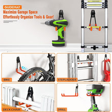 Load image into Gallery viewer, 32 Pack Heavy-Duty Garage Hooks with Non-Slip Coating - Easy Wall Mount Storage