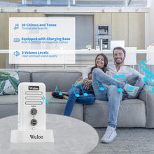 Load image into Gallery viewer, Wireless Intercom Doorbell Chime – 1/2 Mile Range, 20 Chimes &amp; Waterproof Design