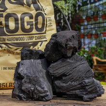 Load image into Gallery viewer, Natural Hardwood Lump Charcoal - Large Pieces for Fast Lighting &amp; Intense Flavor