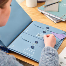 Load image into Gallery viewer, Elegant Document Organizer with Table of Contents - 3-Year Replacement Guarantee