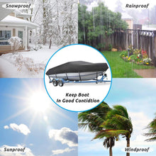 Load image into Gallery viewer, Universal Trailerable Boat Cover for 20-22ft Boats – All-Weather Protection