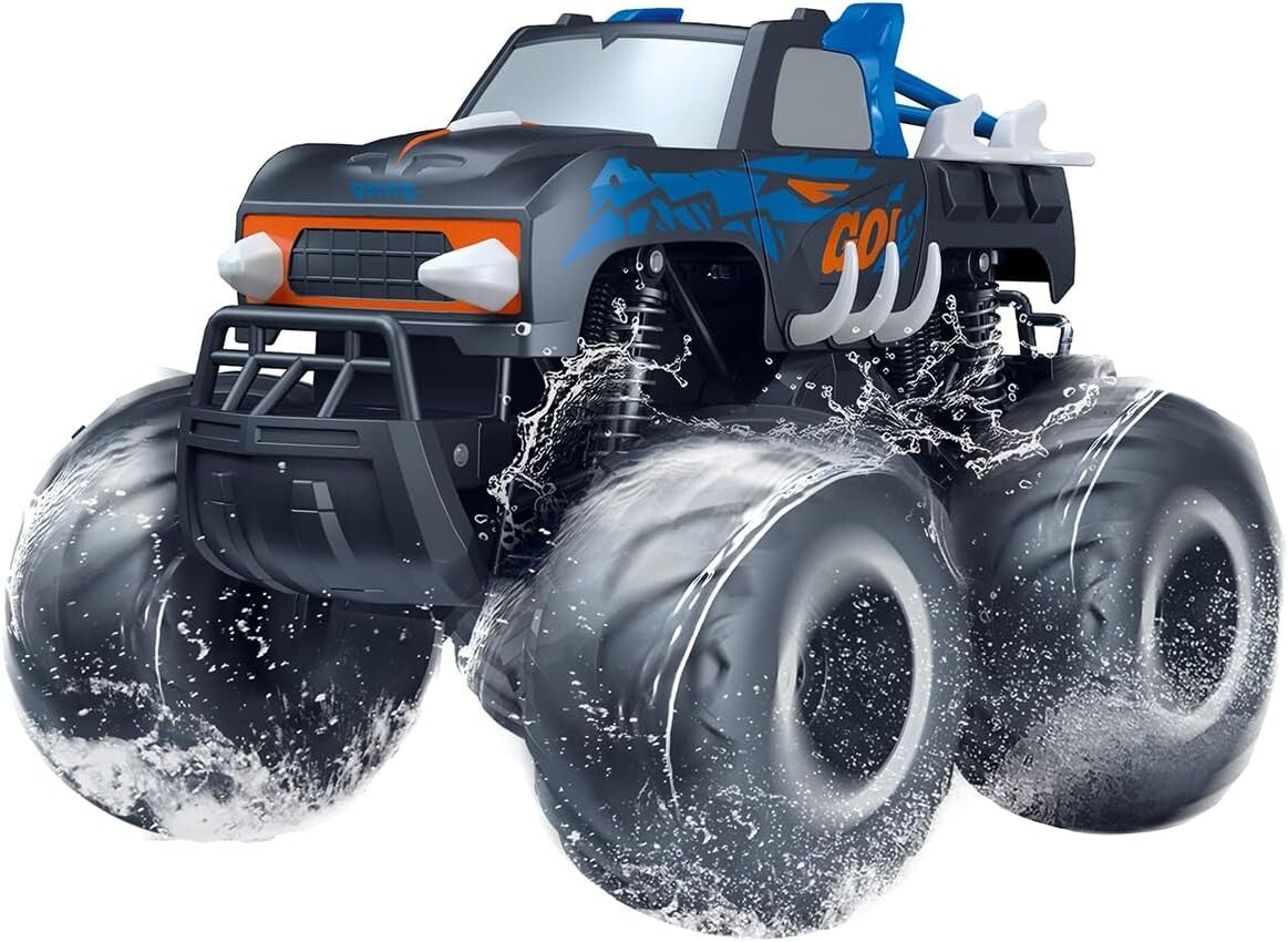 4WD Amphibious Remote Control Truck - Thrilling 1:16 Scale Toy for Kids