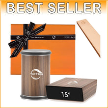 Load image into Gallery viewer, Portable Diamond Knife Sharpener with Leather Strop: Elevate Your Kitchen Skills