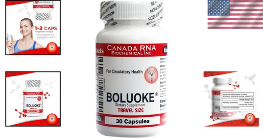 30-Capsule Lumbrokinase for Enhanced Circulatory Well-Being - Allergen-Free