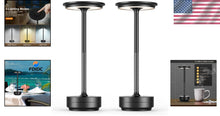 Load image into Gallery viewer, Waterproof Cordless Table Lamps - 3 Color Dimming Rechargeable Lighting Set