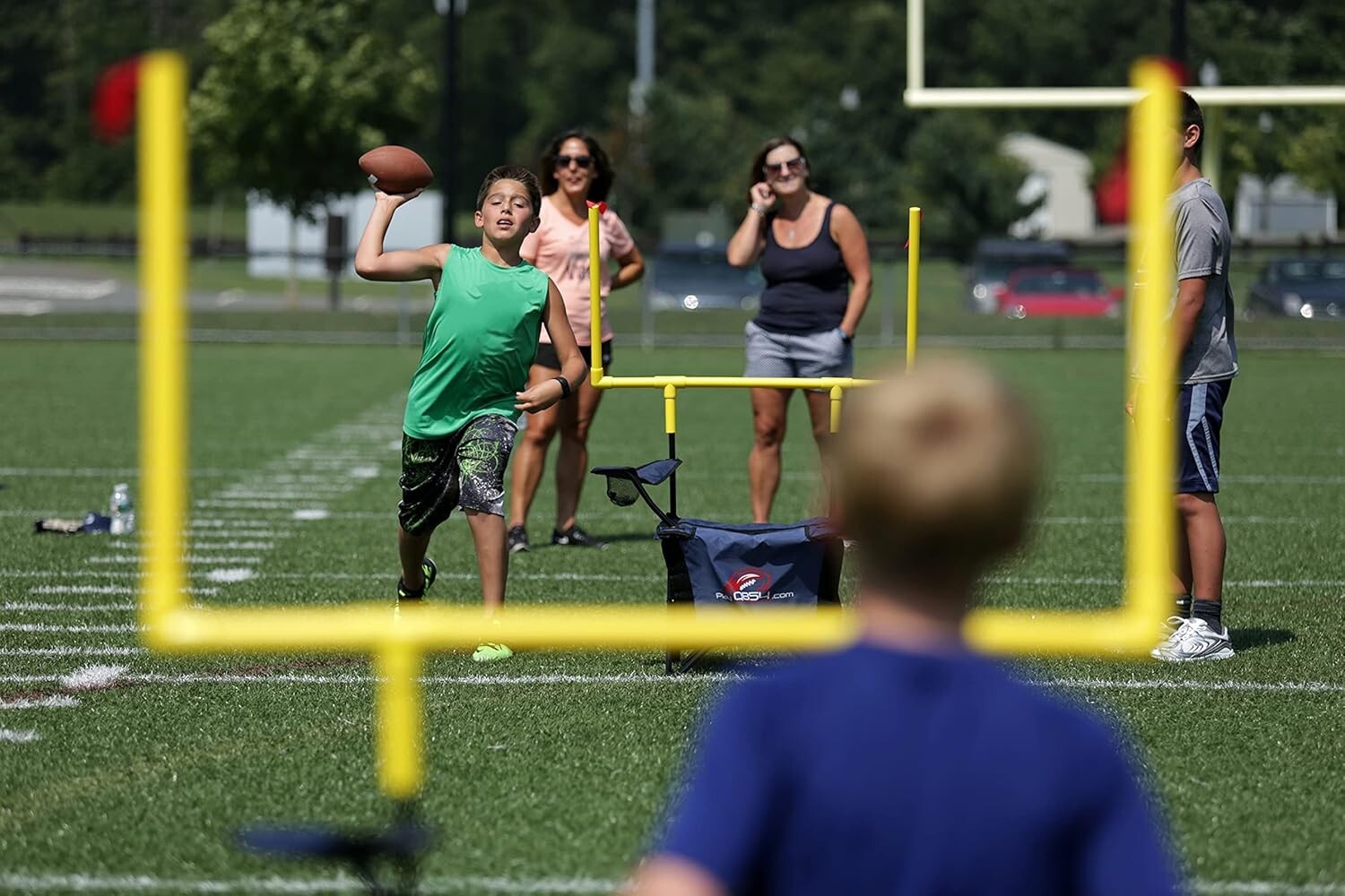 Backyard Football Game Set with Comfortable Camping Chairs - Year-Round Fun