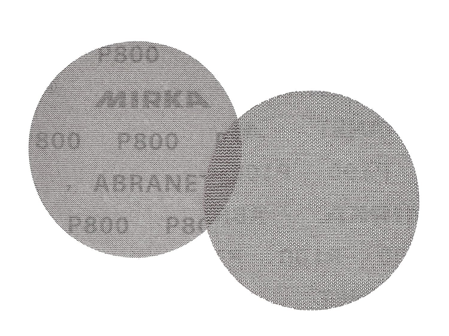 Abranet 5" Hook and Loop Sanding Discs - Ultra Fine P800 for Cleaner Workspaces
