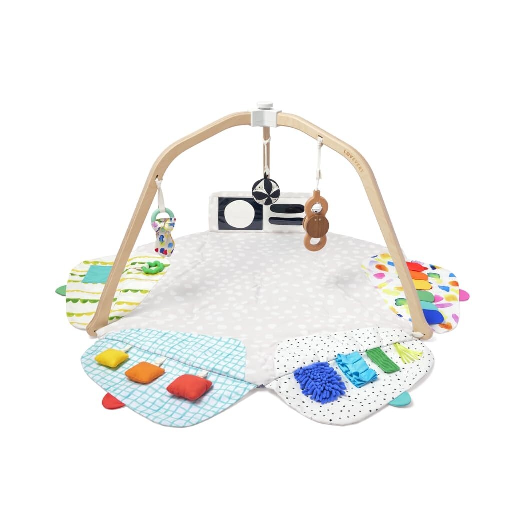 Award-Winning Montessori Baby Play Gym & Eco-Friendly Activity Mat for 0-12M