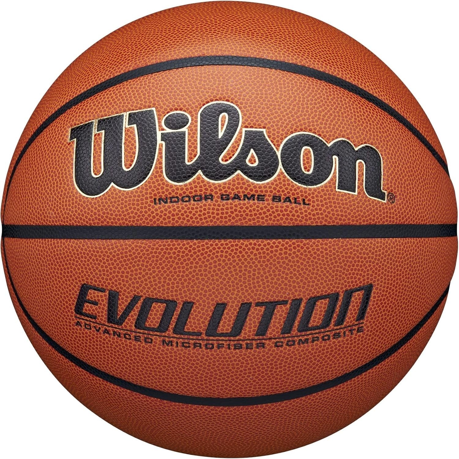 Evo Microfiber Indoor Basketball - Available in Size 5, 6, and 7 for All Players