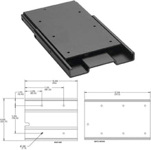 Load image into Gallery viewer, Anodized Aluminum Trolling Motor Mount with Side Screw Locking - MKA-16-03