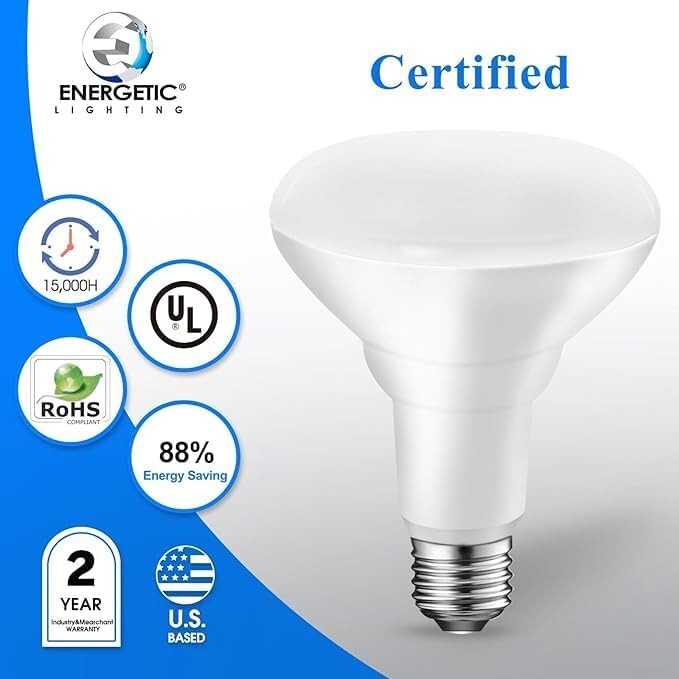 20-Pack 9W Dimmable LED Ceiling Flood Lights, 75W Equivalent in Daylight White