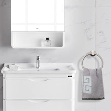 Load image into Gallery viewer, Elegant Wall-Mounted Towel Ring Set - Modern Stainless Steel Brushed Nickel