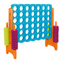 Load image into Gallery viewer, Jumbo 4-To-Score Giant Connect 4 Game - Vibrant Indoor/Outdoor Fun!