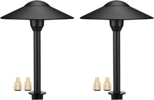 Load image into Gallery viewer, Elegant 12V LED Pathway Lights - Durable Waterproof Landscape Lighting 2-Pack