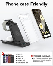 Load image into Gallery viewer, 3-in-1 Wireless Charger Stand for Google Pixel Watch 3/2 &amp; Phones - Fast Charge