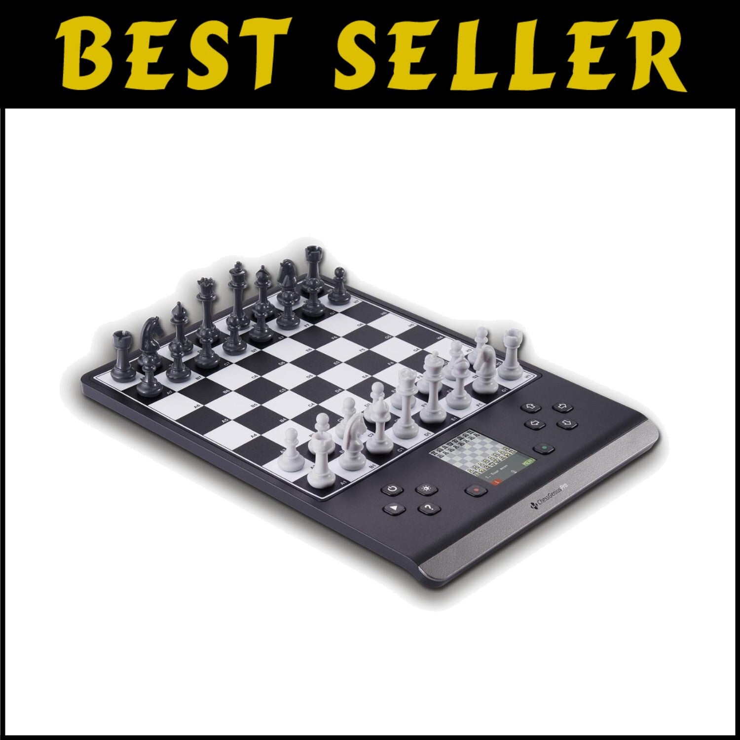 Portable Smart Chess Board with Magnetic Pieces - Perfect for Learning & Play