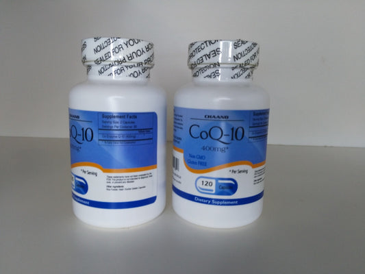 CoQ-10 CoEnzyme Q-10 400mg Serving Super High Potency Big Bottle 240 Capsules