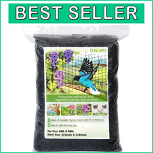 Load image into Gallery viewer, Weather-Resistant 50' Square Bird Netting with 3/4" Mesh for Optimal Protection