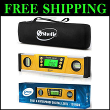 Load image into Gallery viewer, Precision Digital Level - 10-Inch with LCD &amp; 8 Angle Storage for Contractors