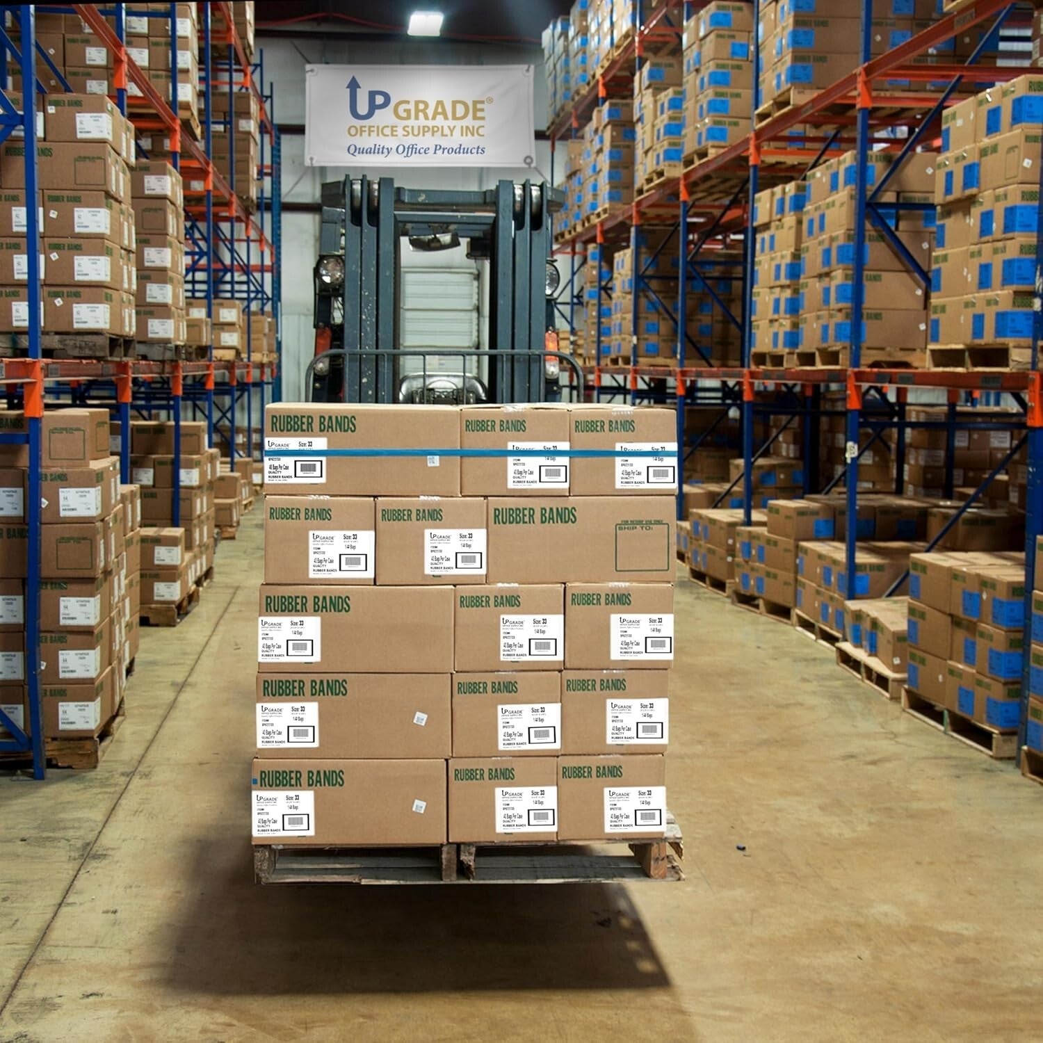 Versatile 10 lb Rubber Bands - 40 Bags of Natural Crepe, Perfect for Packaging