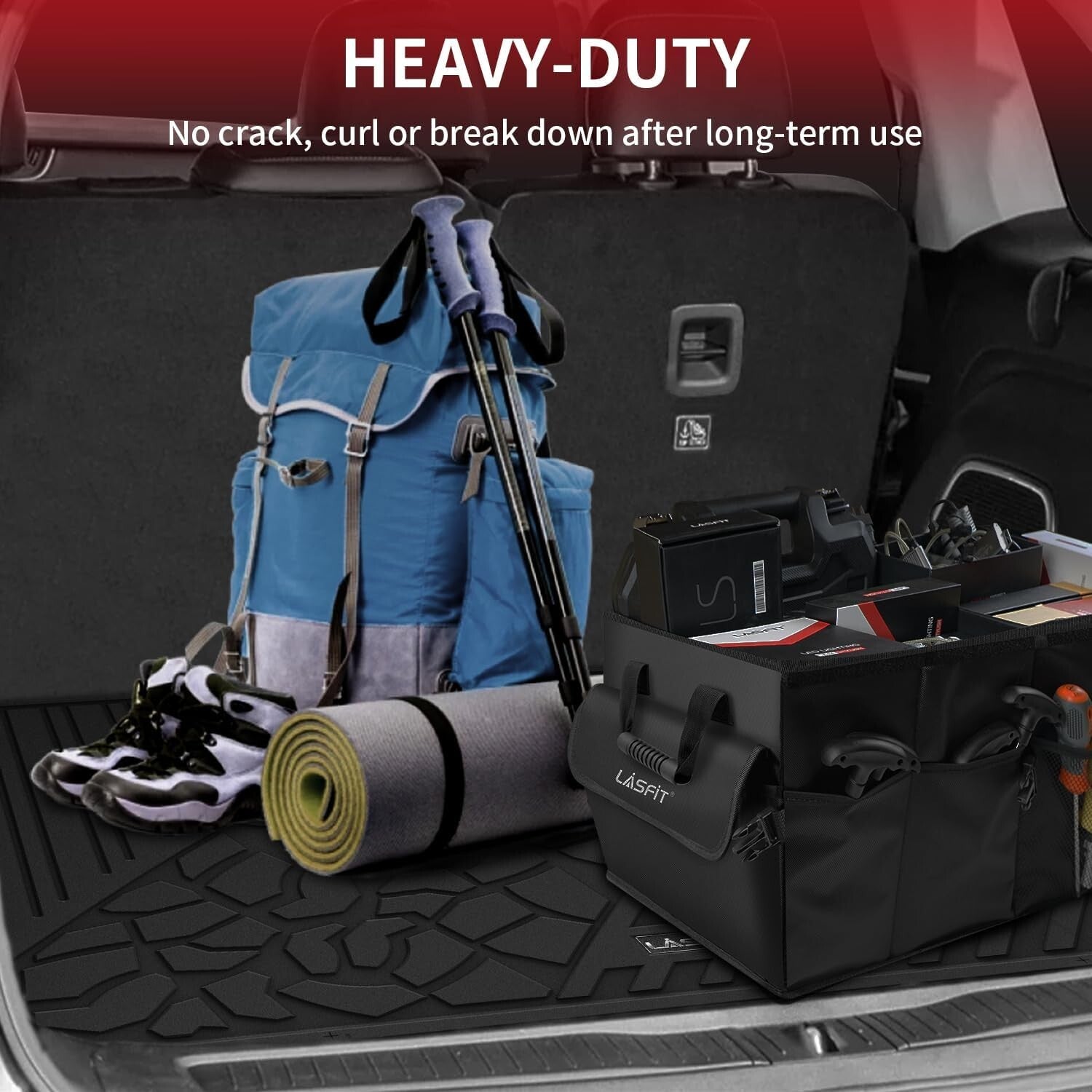 Flexible All-Weather Cargo Liner for 2022-2025 Jeep Grand Cherokee - Perfect Fit