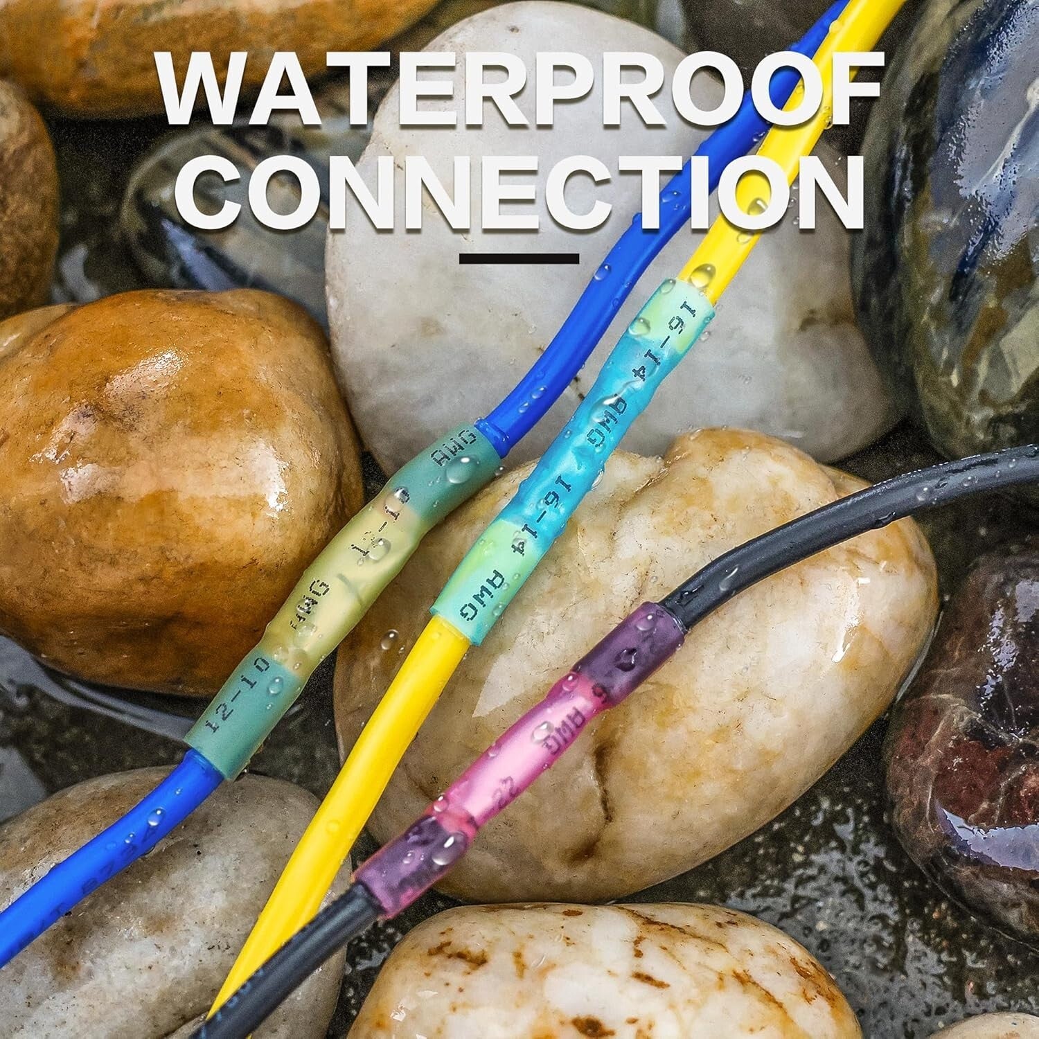 Premium Waterproof Heat Shrink Connectors Kit - 800PCS for Marine & Auto Wiring