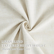 Load image into Gallery viewer, Elegant Natural Pinch Pleat Blackout Curtains - 120" Length, Eco-Friendly