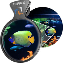 Load image into Gallery viewer, Black Flipper Aquarium Magnifier - Ideal for Fish Enthusiasts &amp; Photographers