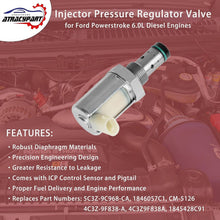 Load image into Gallery viewer, 5C3Z-9C968-CA Compatible IPR Valve &amp; ICP Sensor for Ford Diesel Engines 6.0L