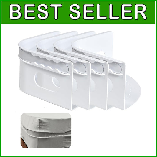 Adjustable Bed Sheet Straps - Heavy-Duty Solution for Ultimate Sleep Comfort