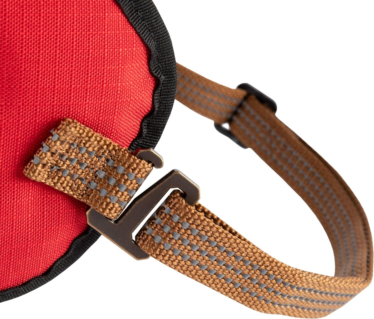 Small Service Dog Vest in High-Risk Red - Adjustable & Reflective Harness