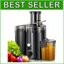 Load image into Gallery viewer, Powerful 500W Juicer Extractor with Wide Chute &amp; Overheat Protection Feature