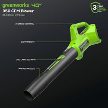 Load image into Gallery viewer, Effortless Battery-Powered 40V String Trimmer/Blower Set - Ideal for Homeowners