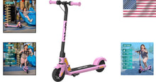 Load image into Gallery viewer, Aluminum Electric Scooter for Kids, Non-Slip Deck, 150W Motor &amp; Safety Certified