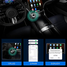 Load image into Gallery viewer, Compact Plug &amp; Play Android Auto Wireless Adapter - Supports Voice Assistant