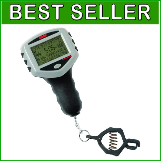 Lightweight Digital Fishing Scale with Heavy-Duty Clamp & Memory Function