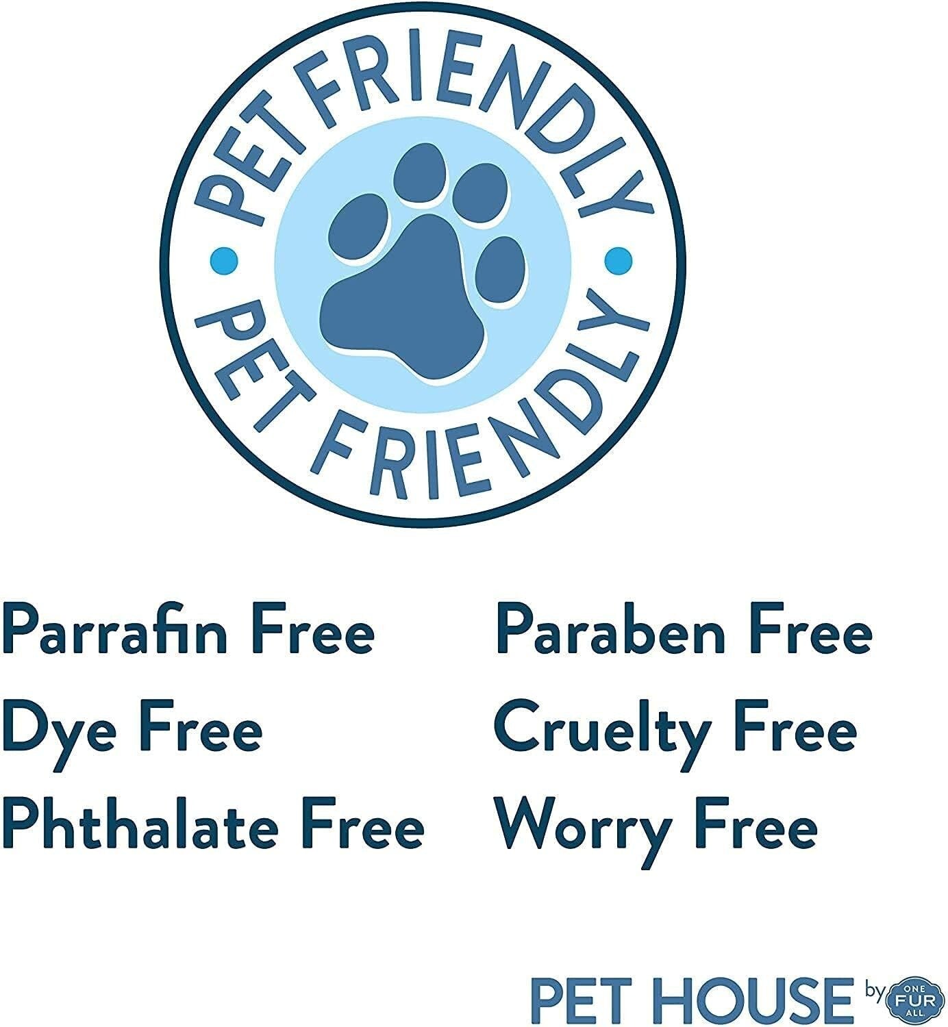 Scented Soy Candles for Pet Lovers - 2 Pack Lilac Garden Odor Eliminator