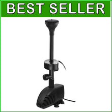 Load image into Gallery viewer, Versatile Garden Pond Pump 660GPH with Detachable RGB Light &amp; Decorative Nozzles